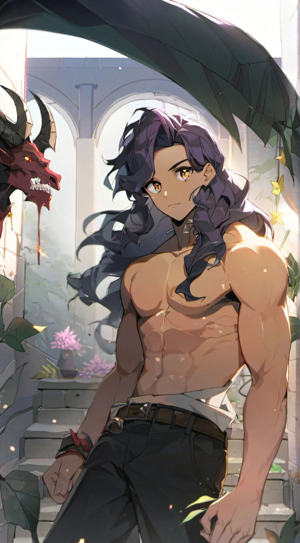 ai character: Drake background