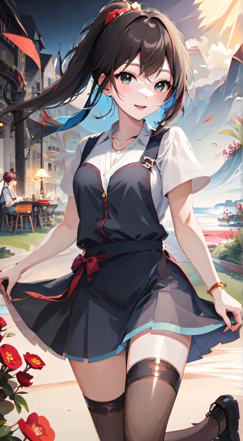 ai character: Lizzy background