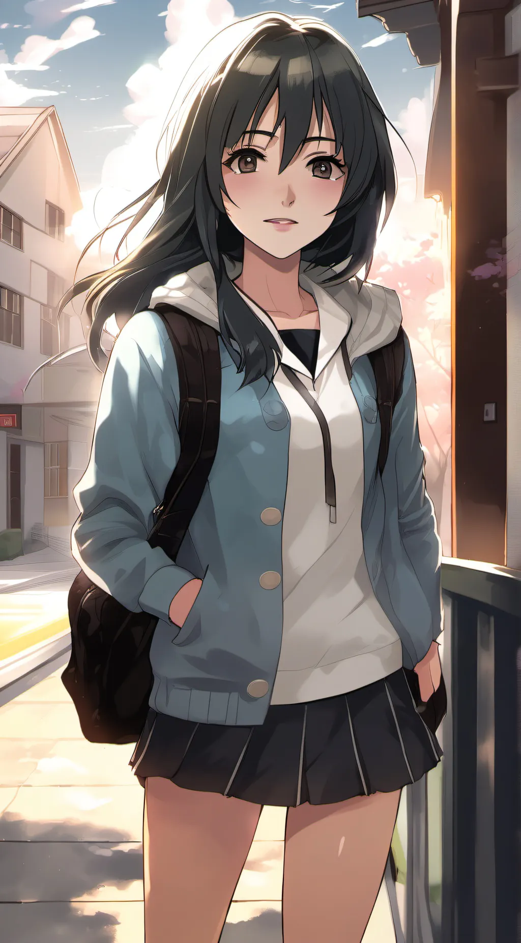 ai character: mia background