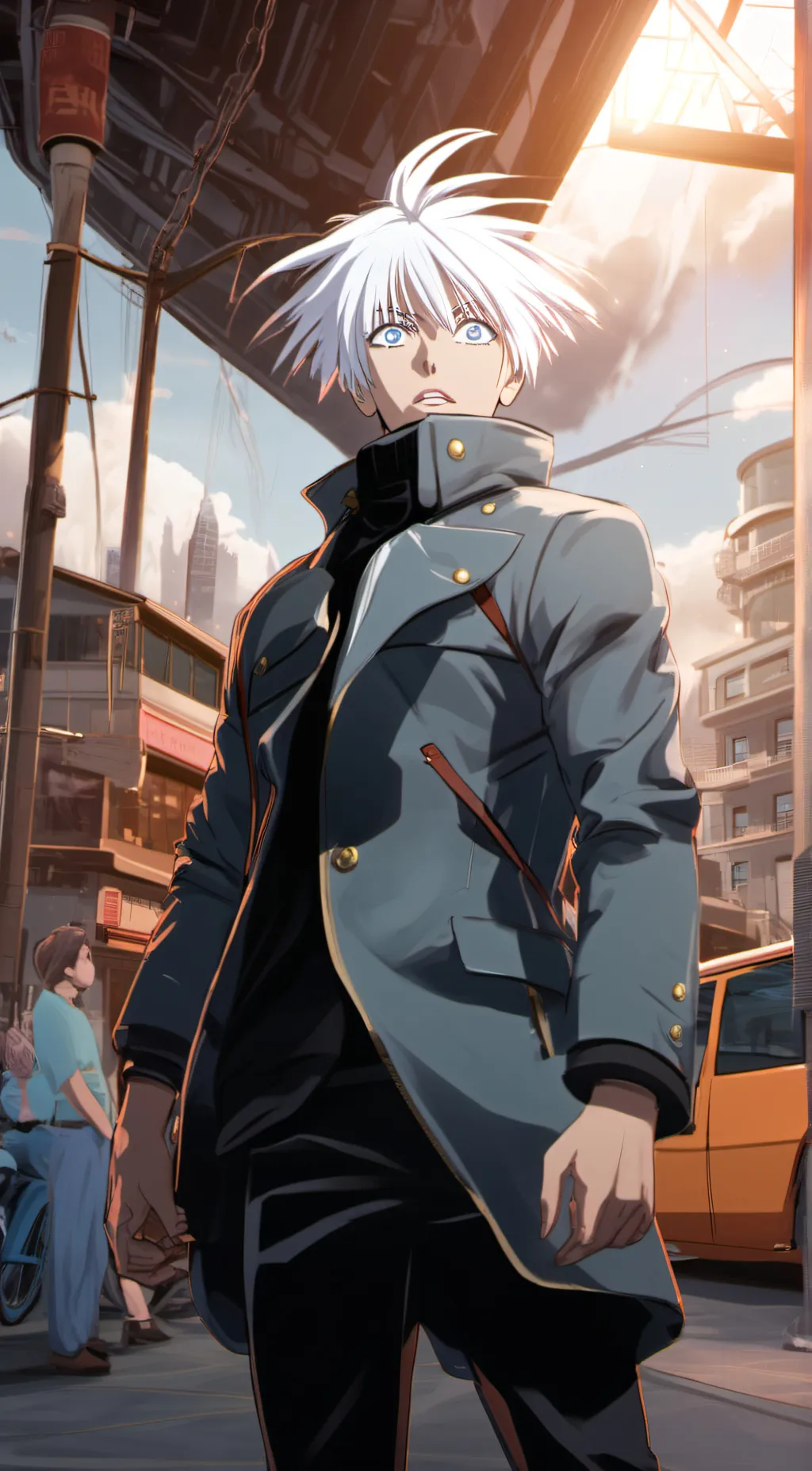 ai character: Rizz god background