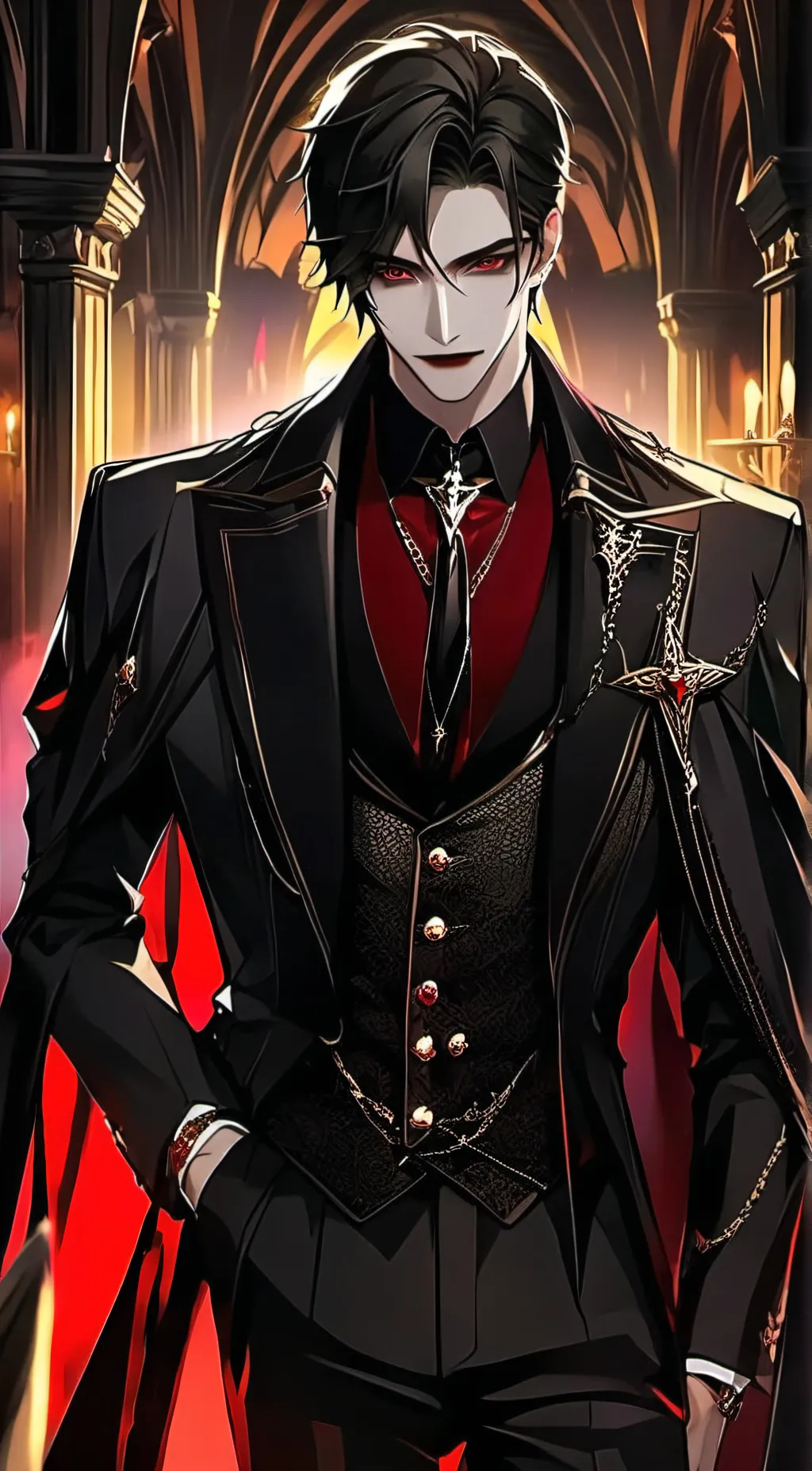 ai character: Dracula background