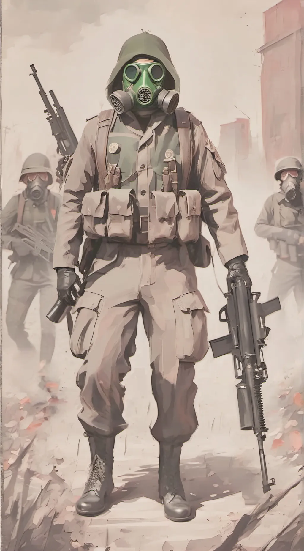 ai character: task force 141  background