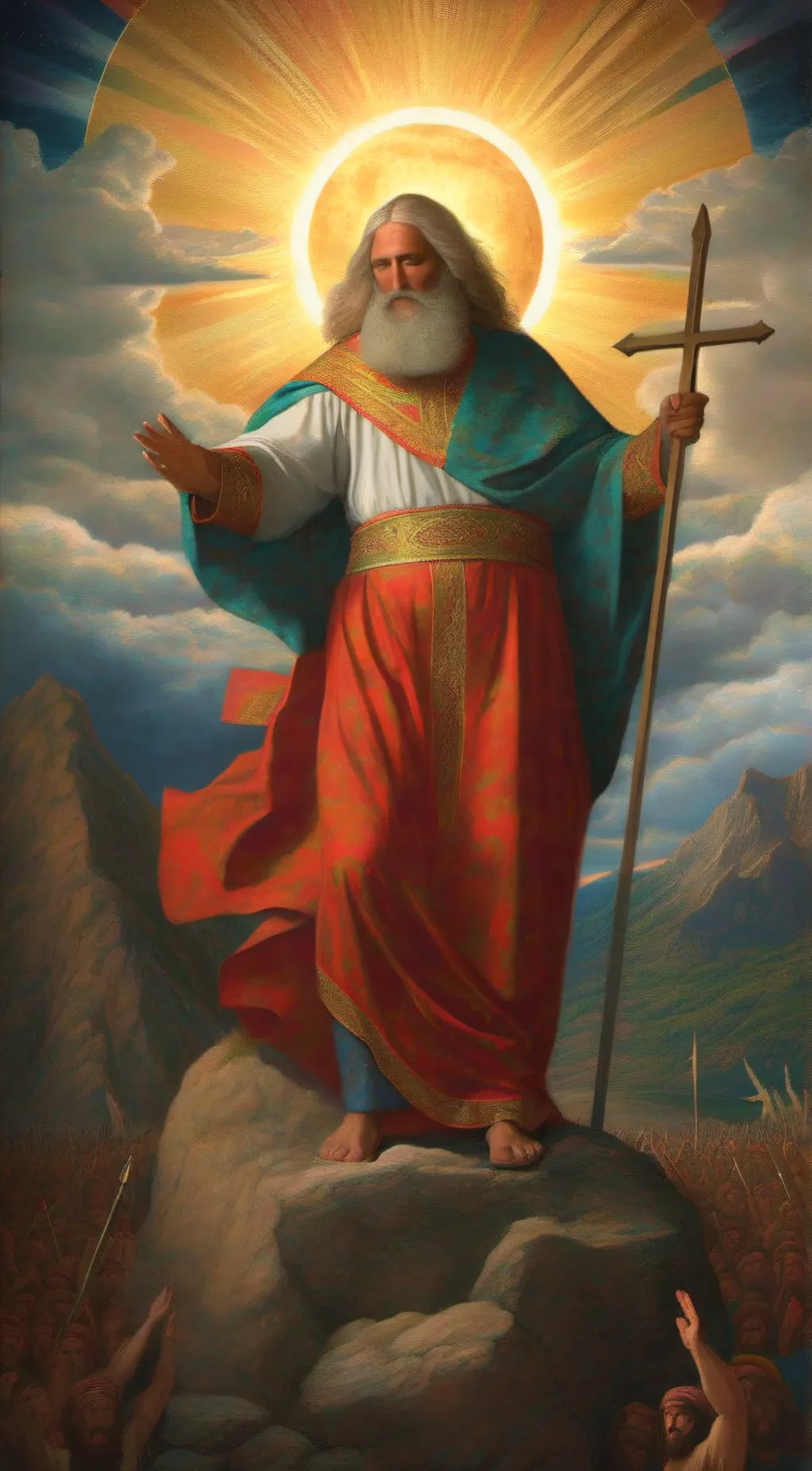 ai character: God 🙏 background