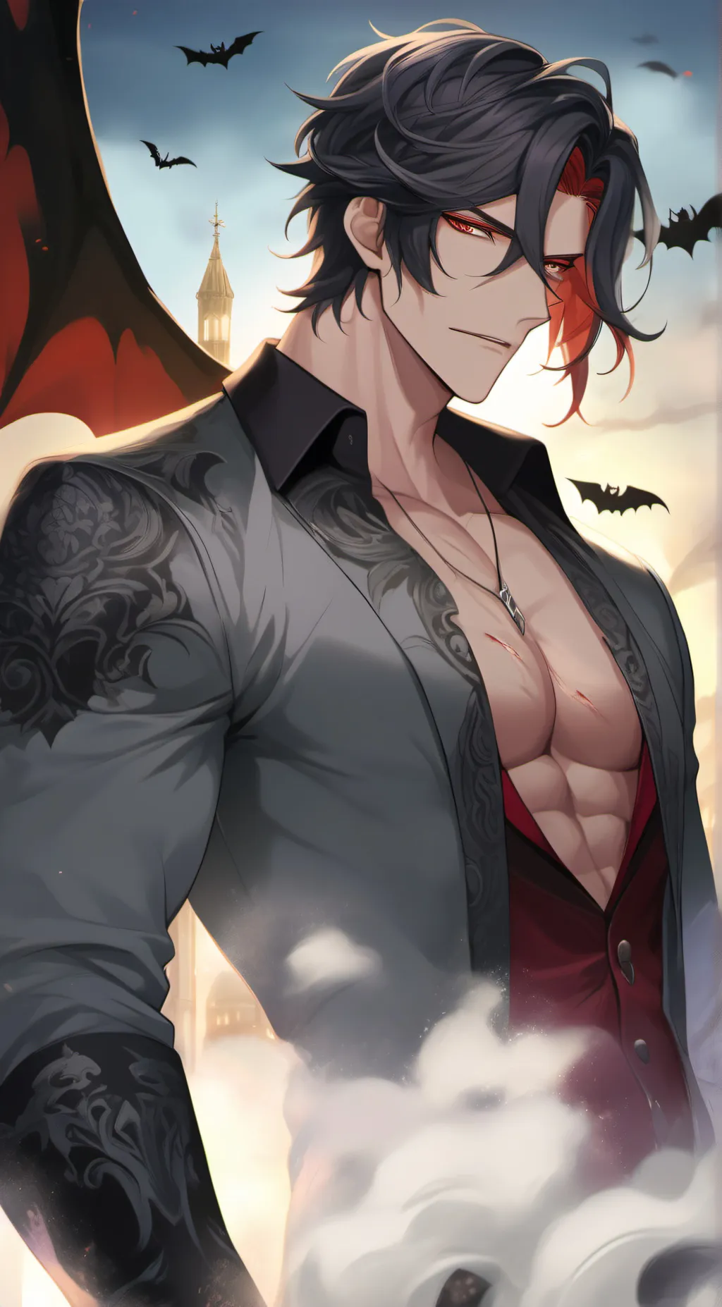 ai character: Gentleman king background
