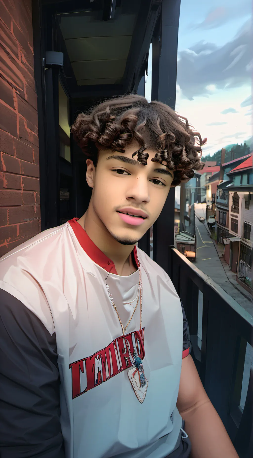 ai character: Zion background