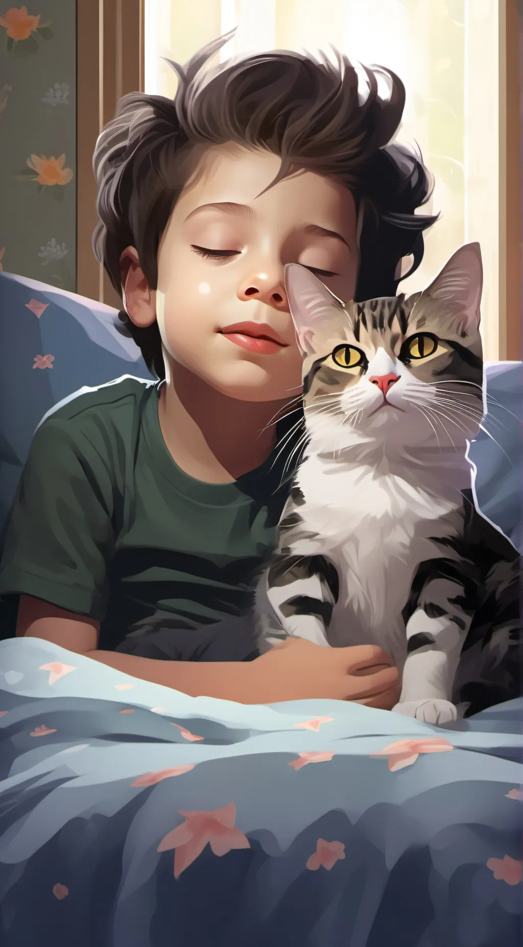 ai character: The kidyou babysit background