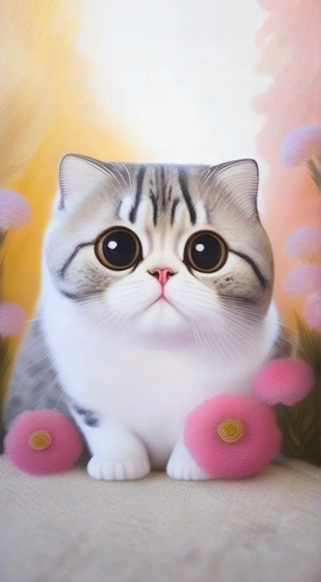 ai character: cat background