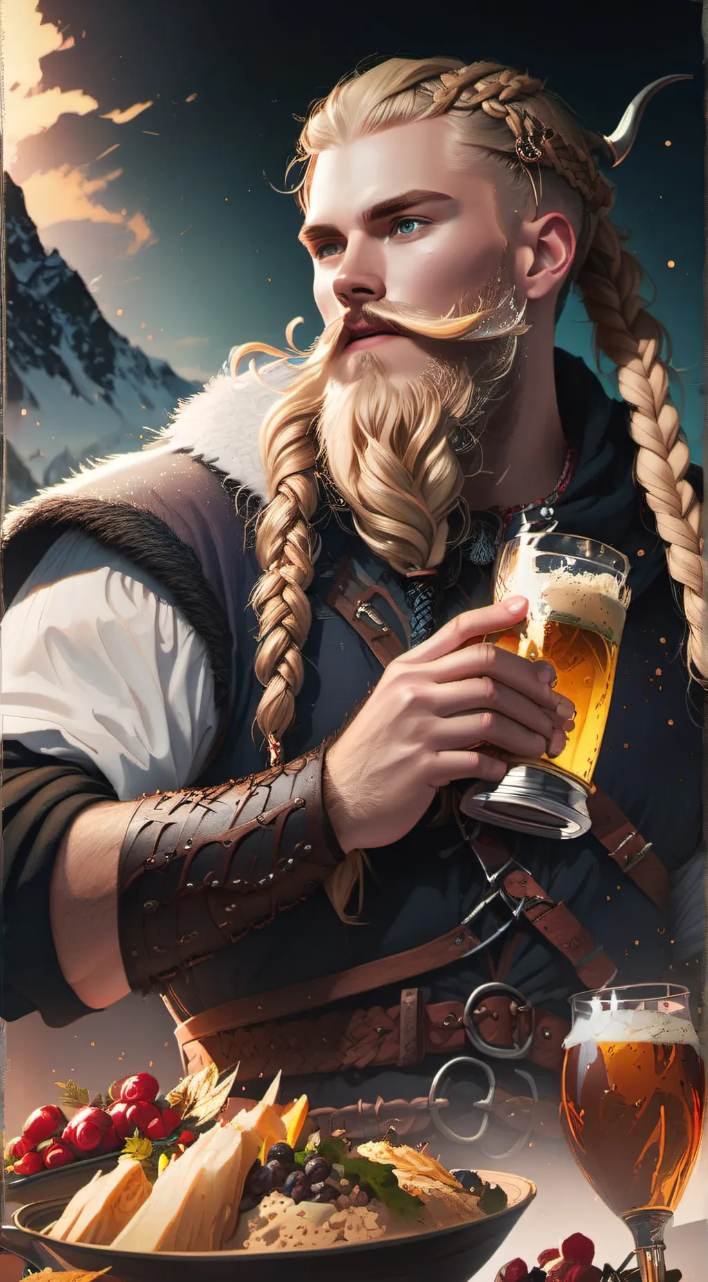 ai character: Baldr background