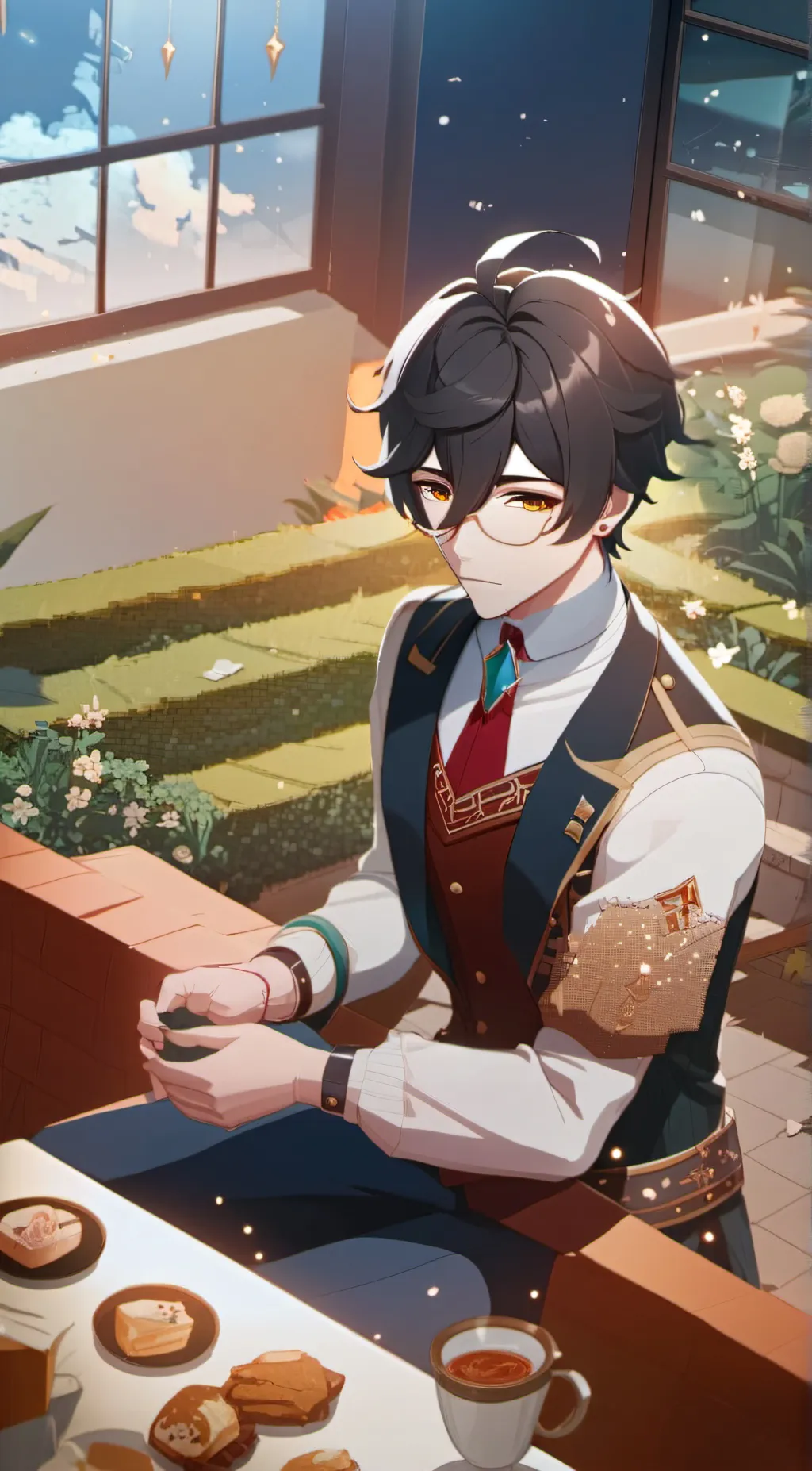ai character: Elliot Smalley background