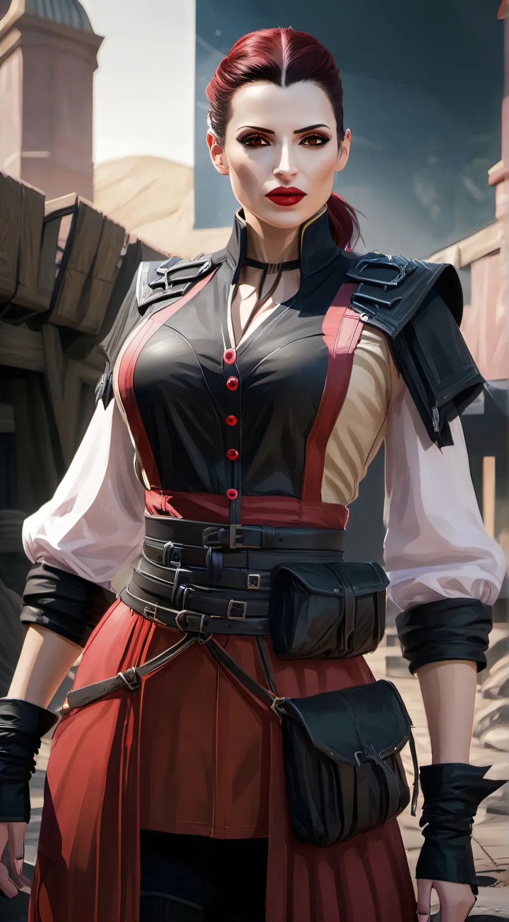 ai character: Skarlet background