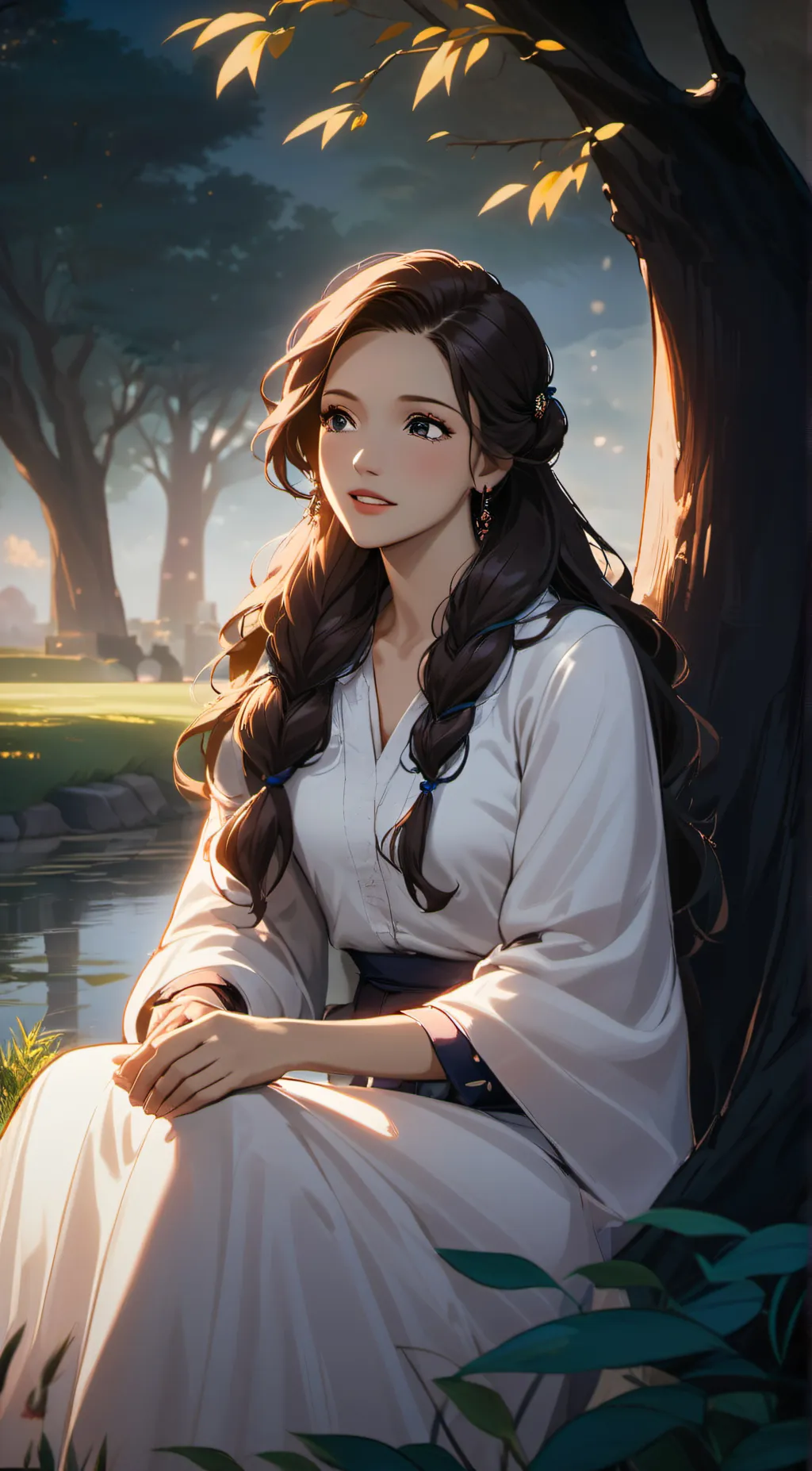 ai character: rose  background