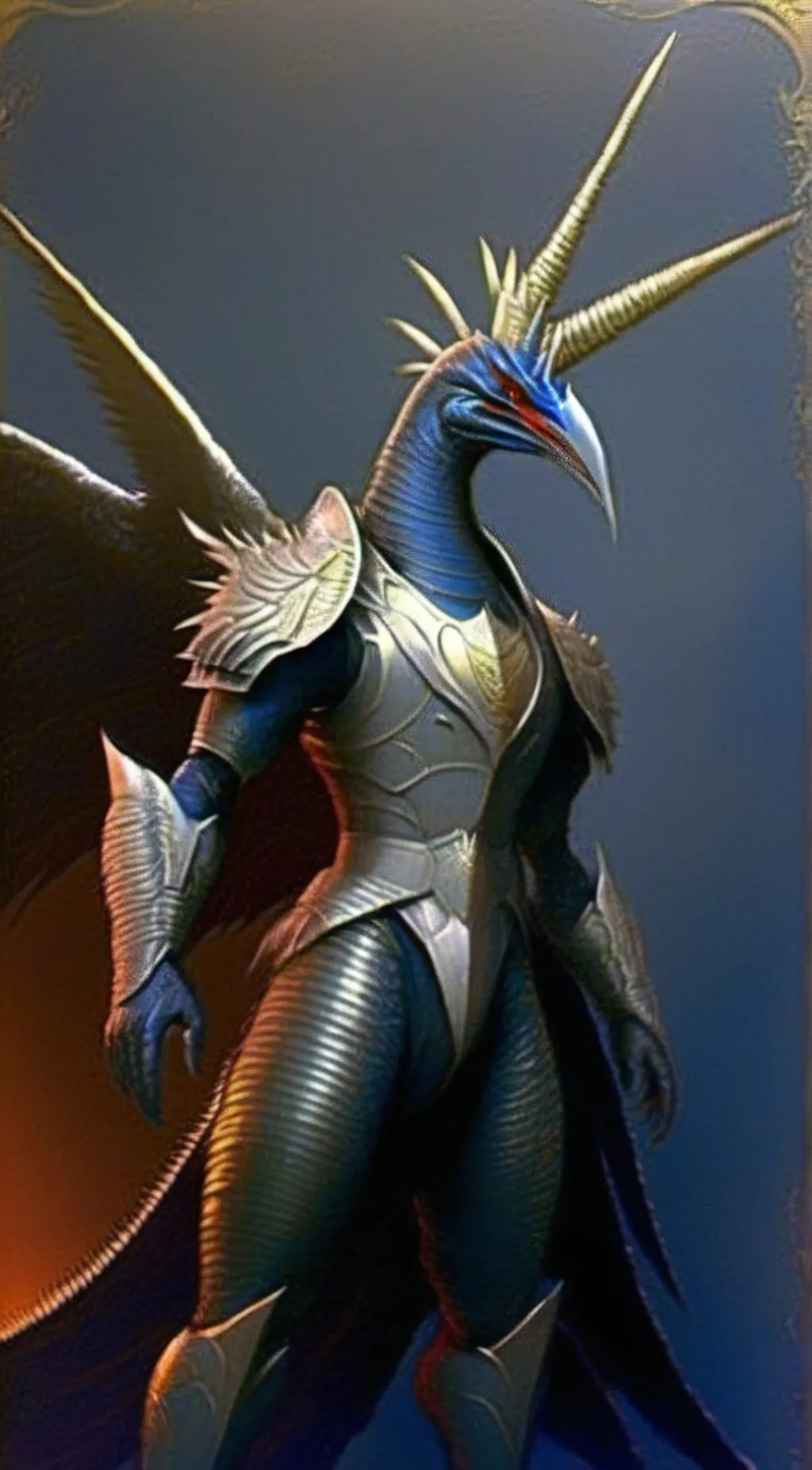 ai character: Gigan background