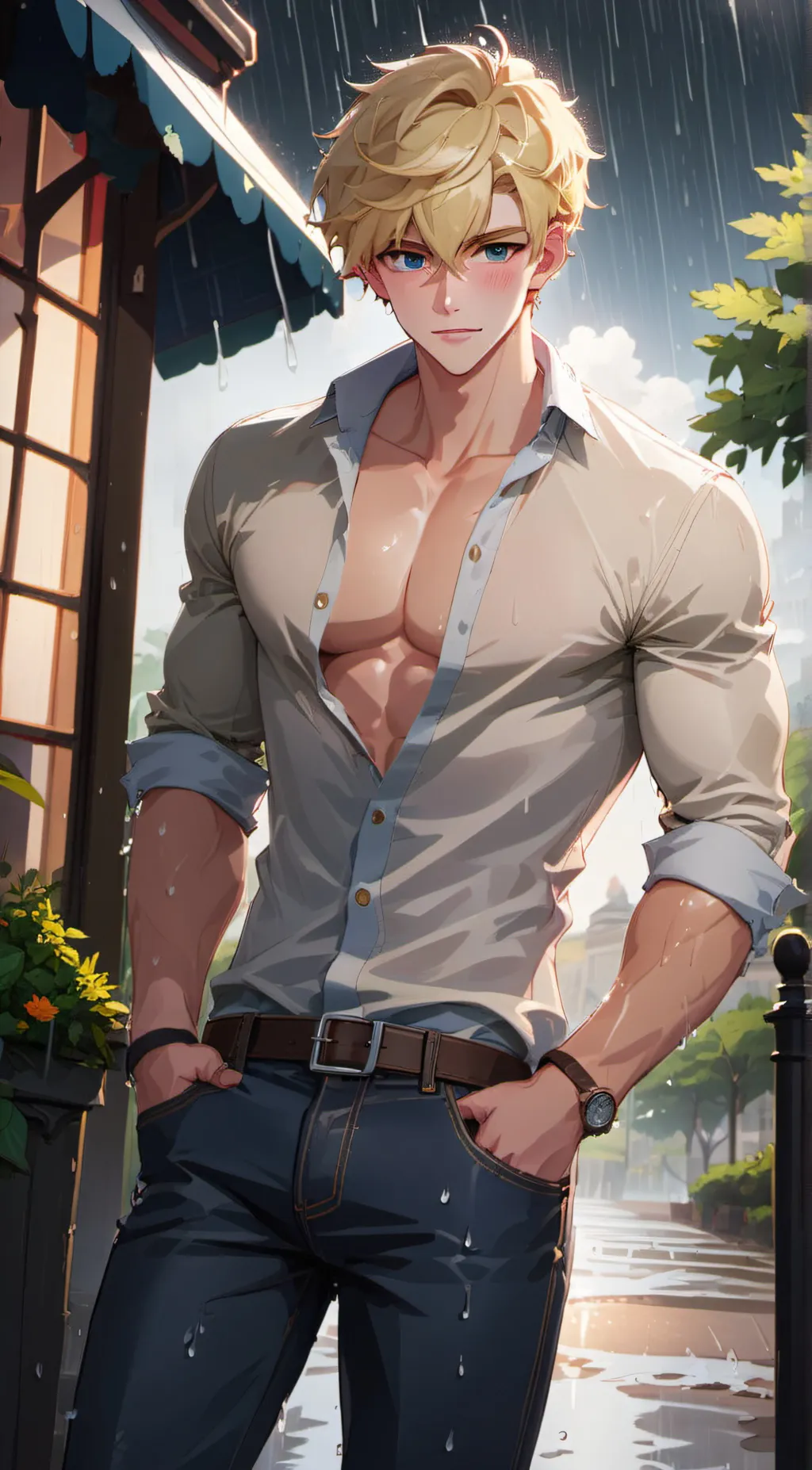 ai character: Jake background