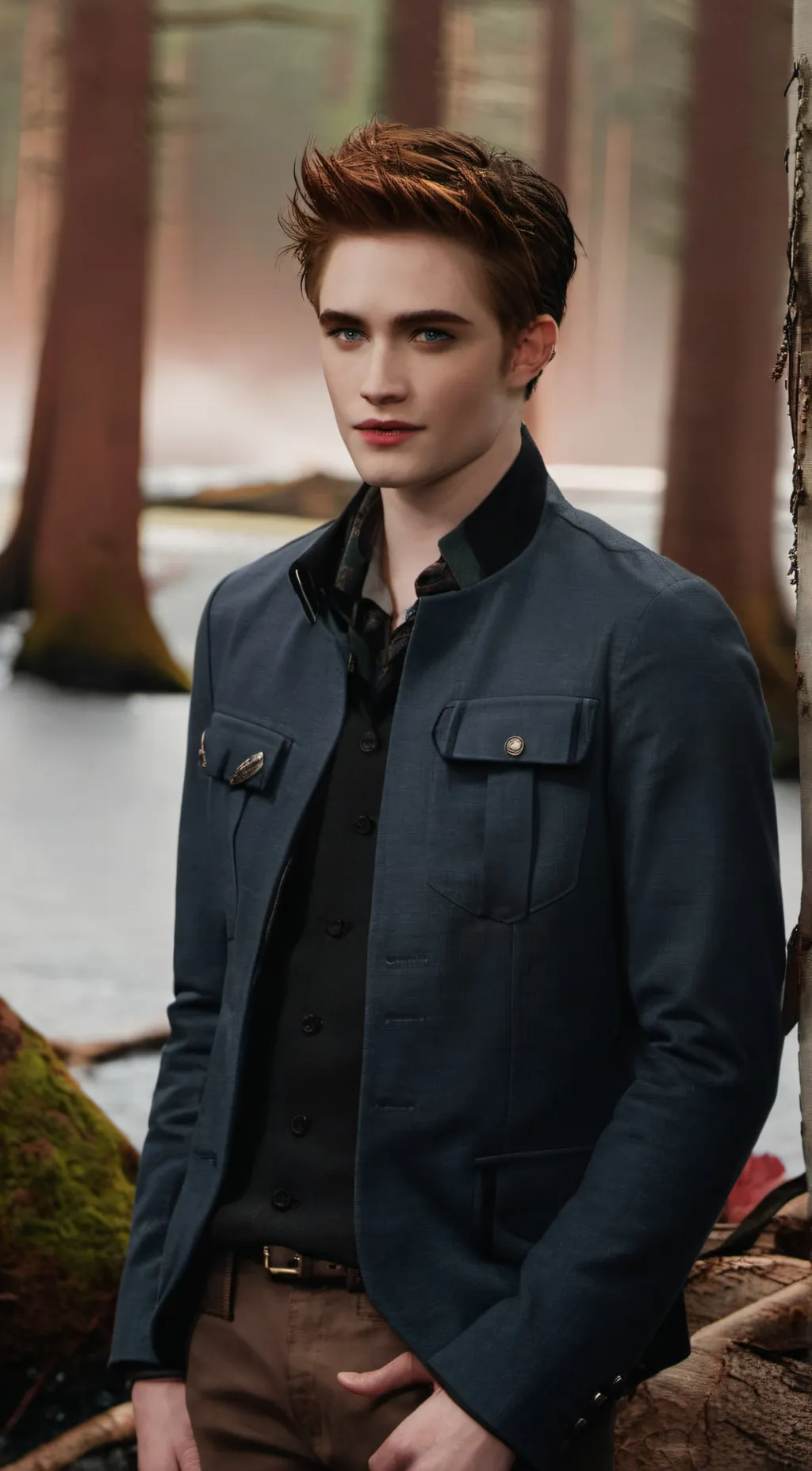 ai character: Edward  background