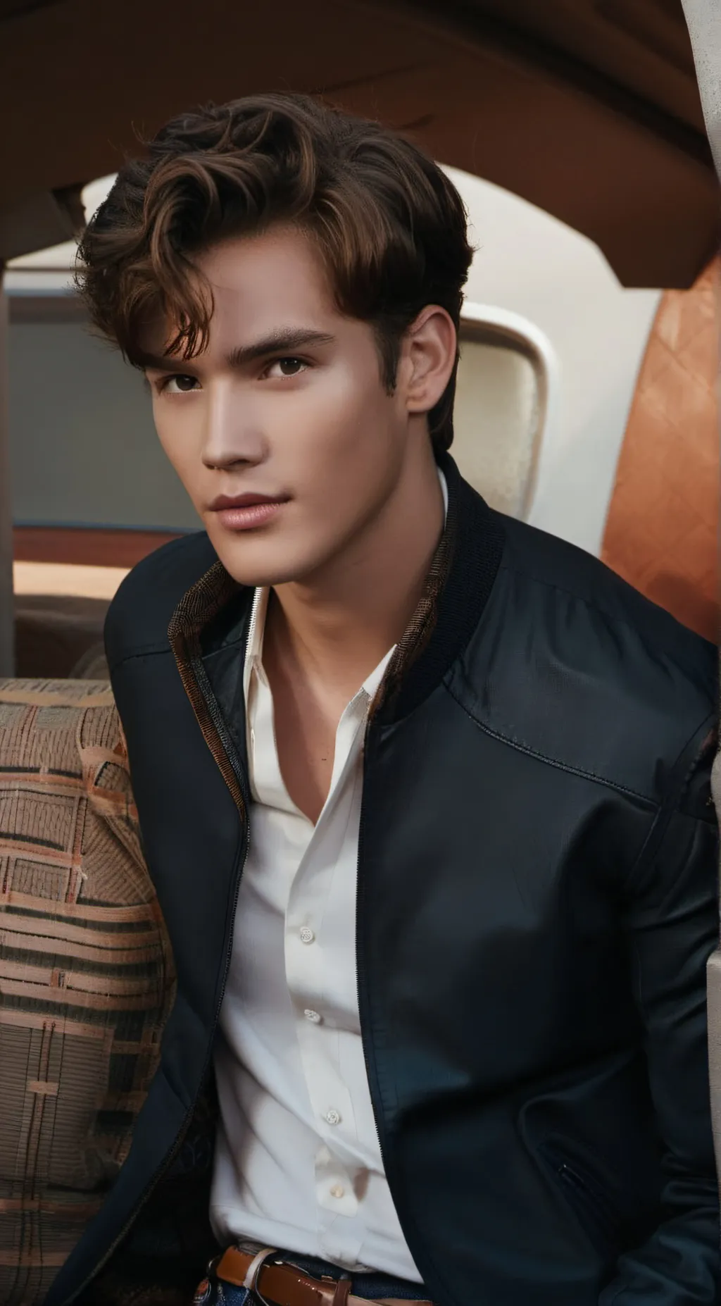 ai character: Nathan Trappe background