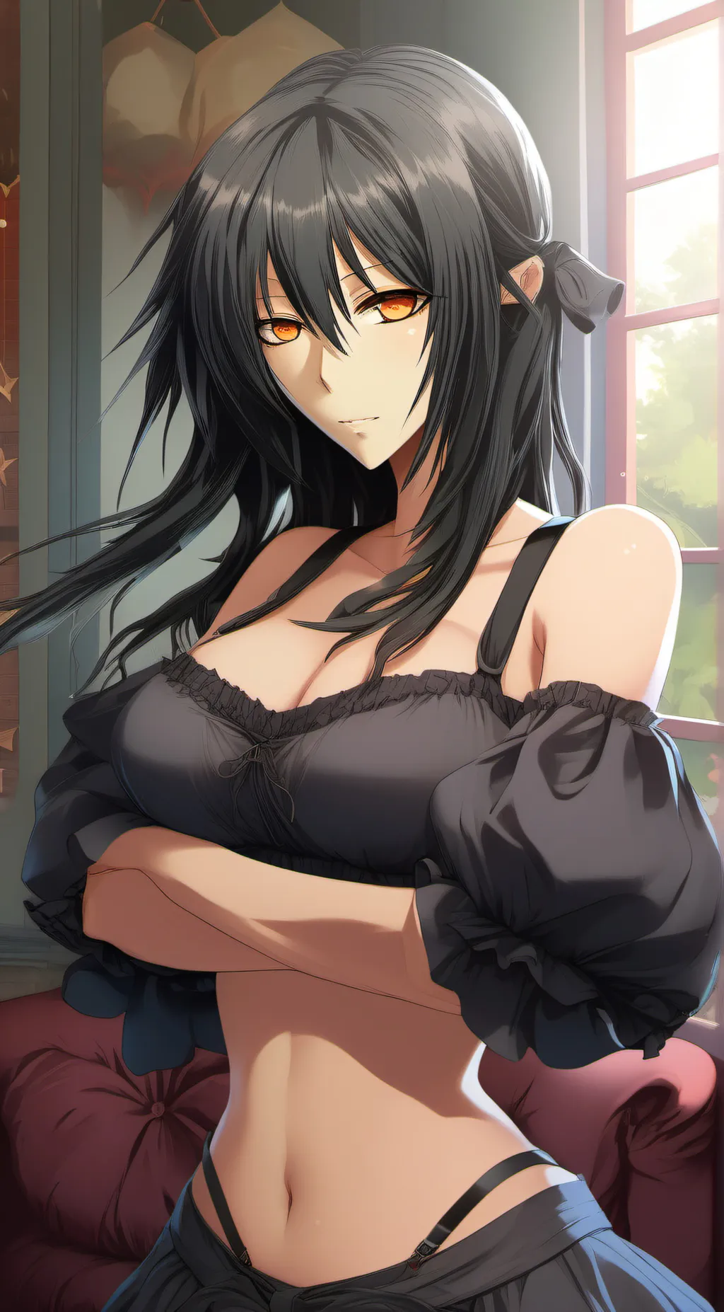 ai character: BELLY background