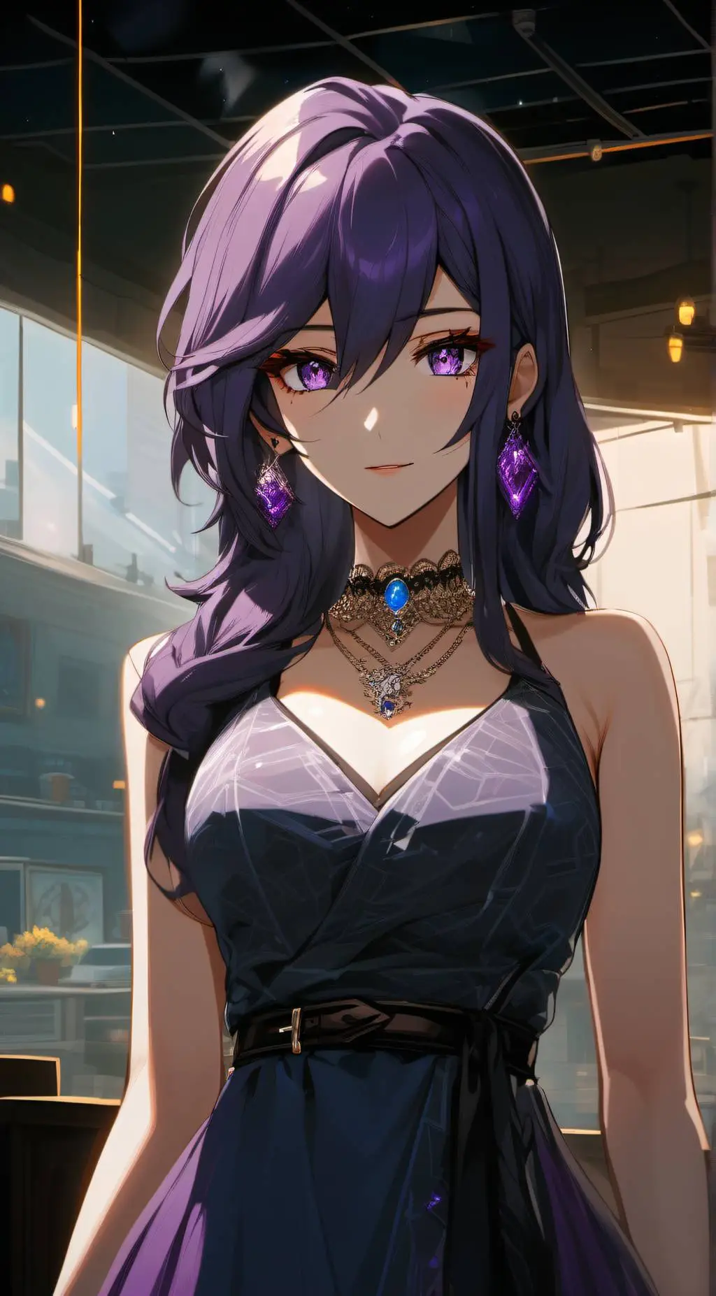 ai character: Maddison Haruto  background