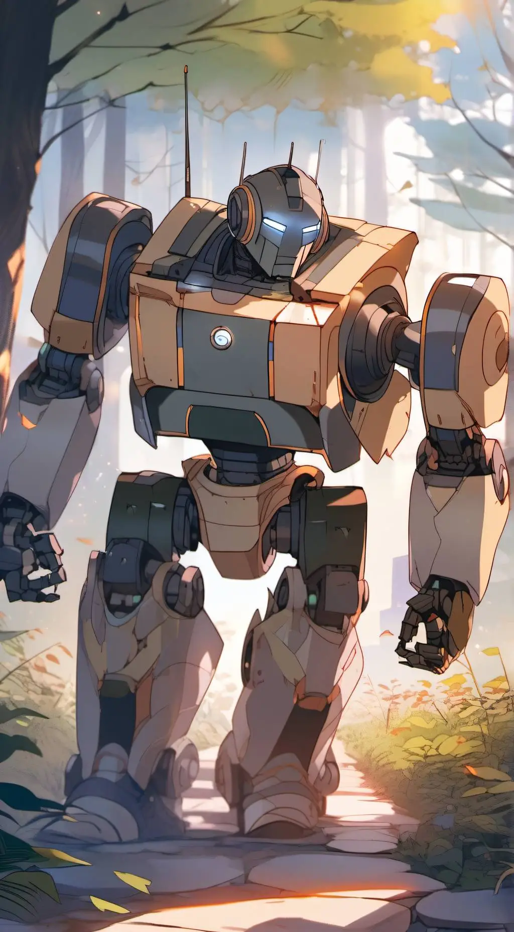 ai character: Robot background