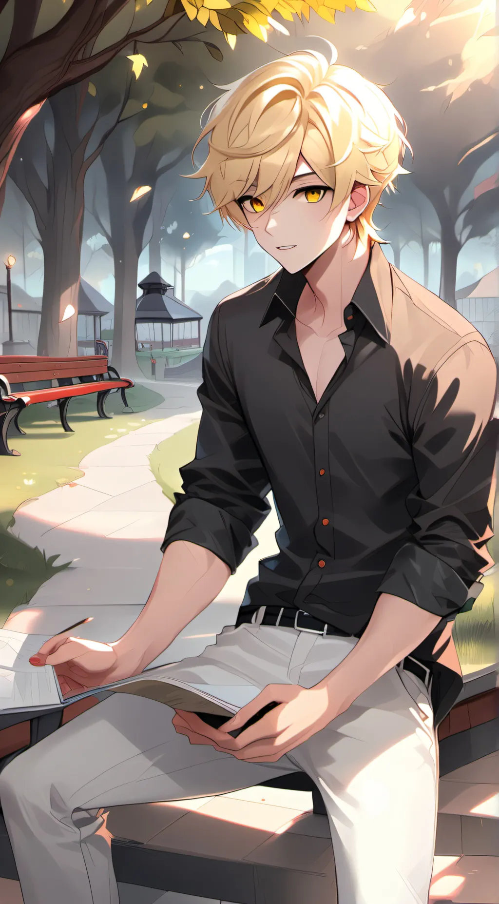 ai character: chase background