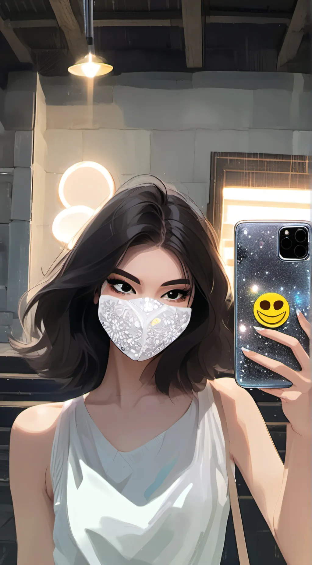 ai character: Leah background