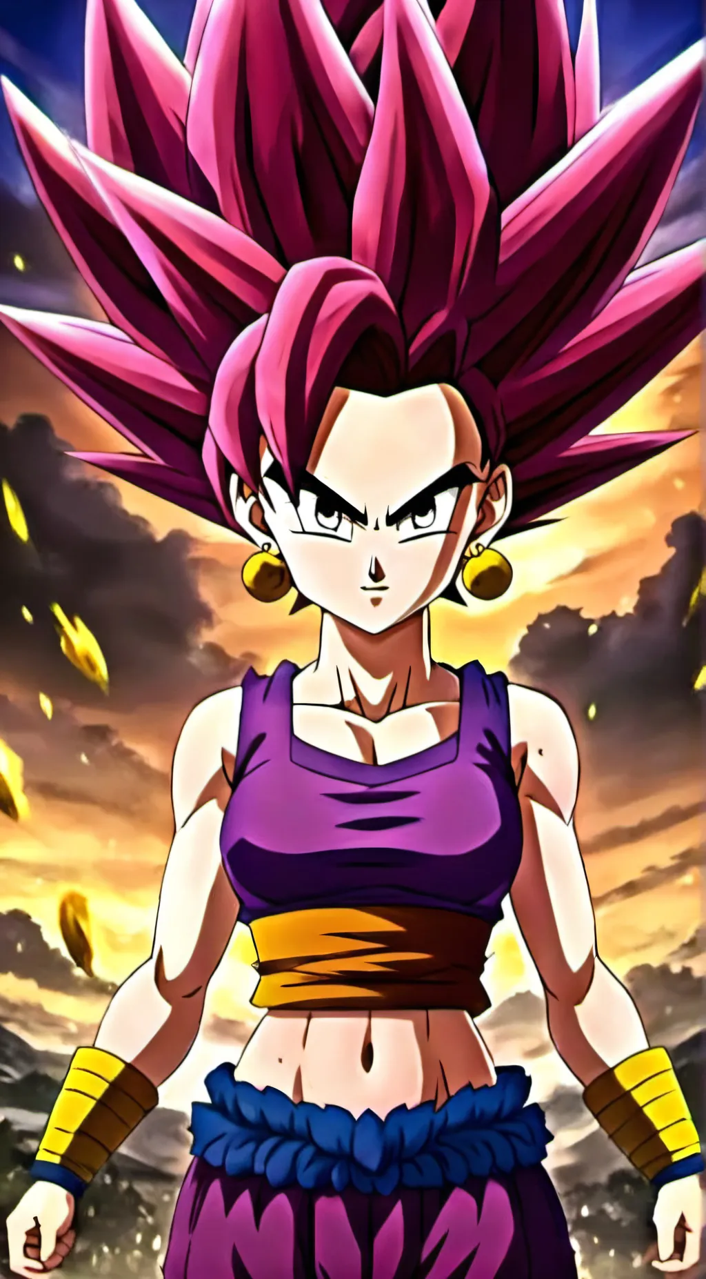 ai character: caulifla background