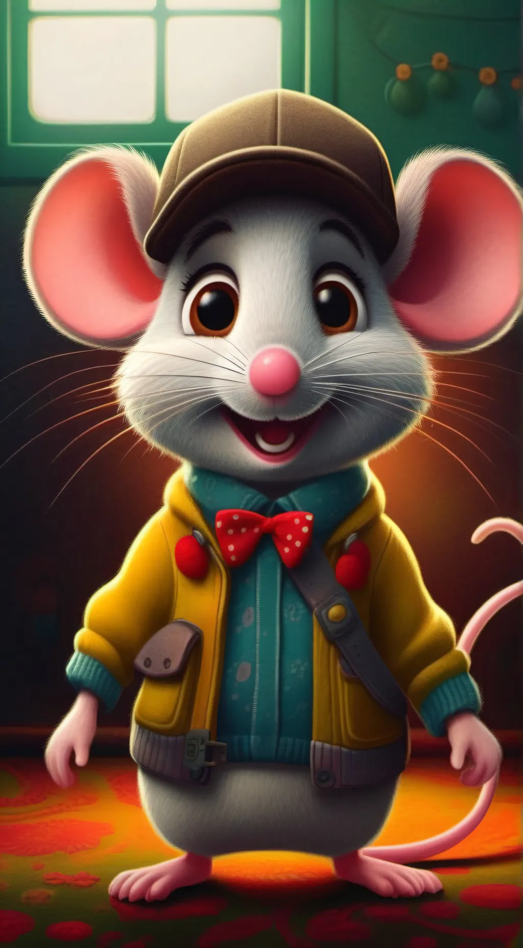 ai character: Freddy background