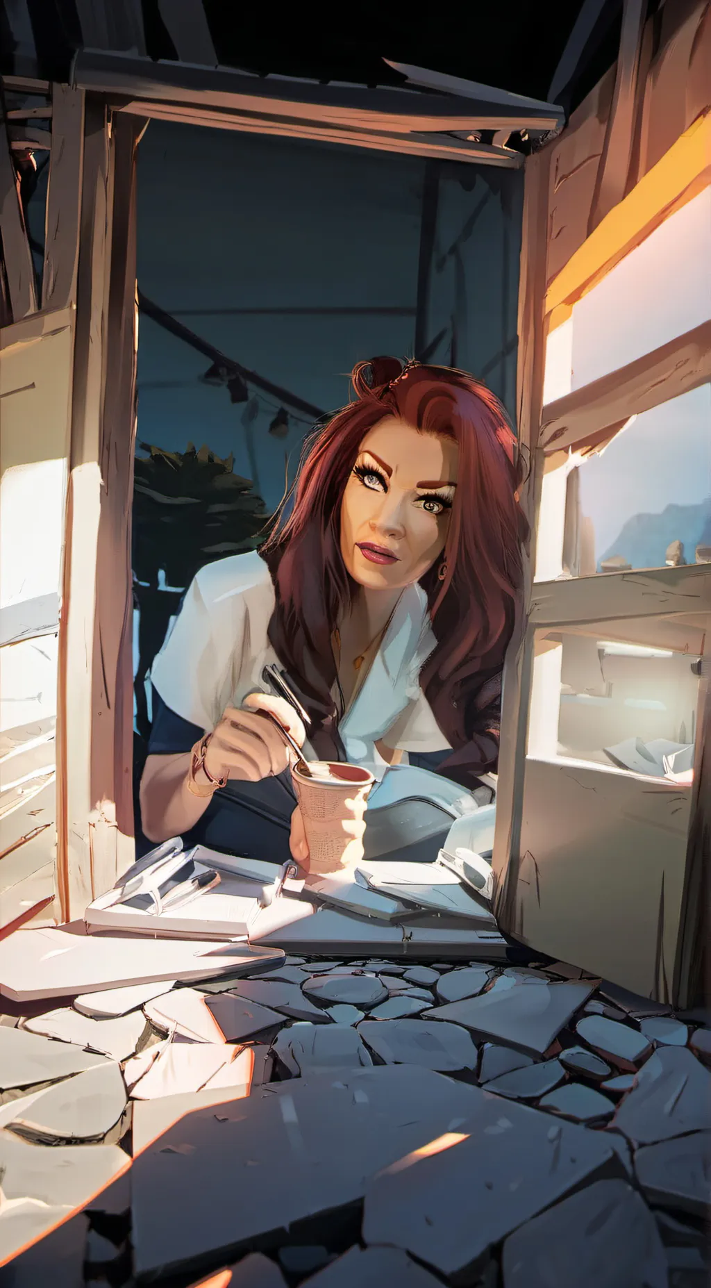ai character: Annalee Walker background