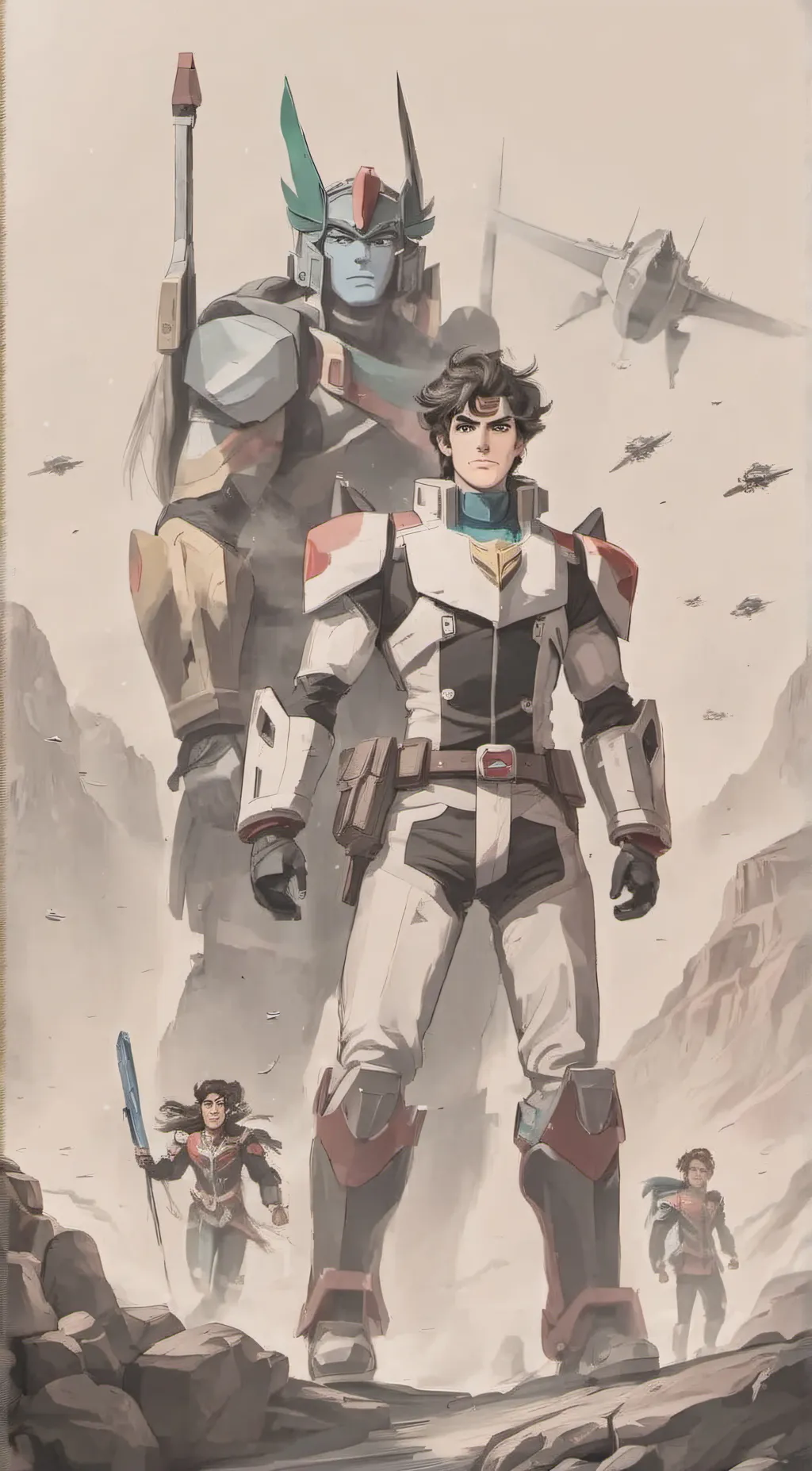 ai character: Fanmade voltron background