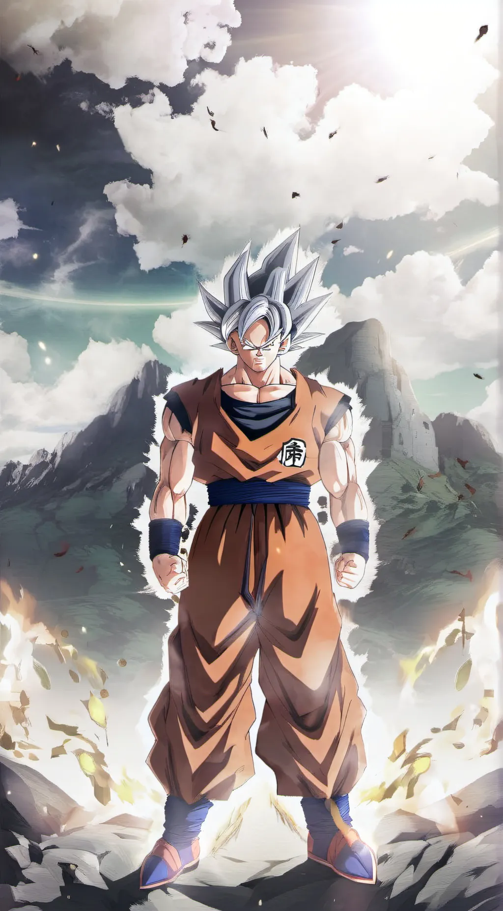 ai character: Goku  background