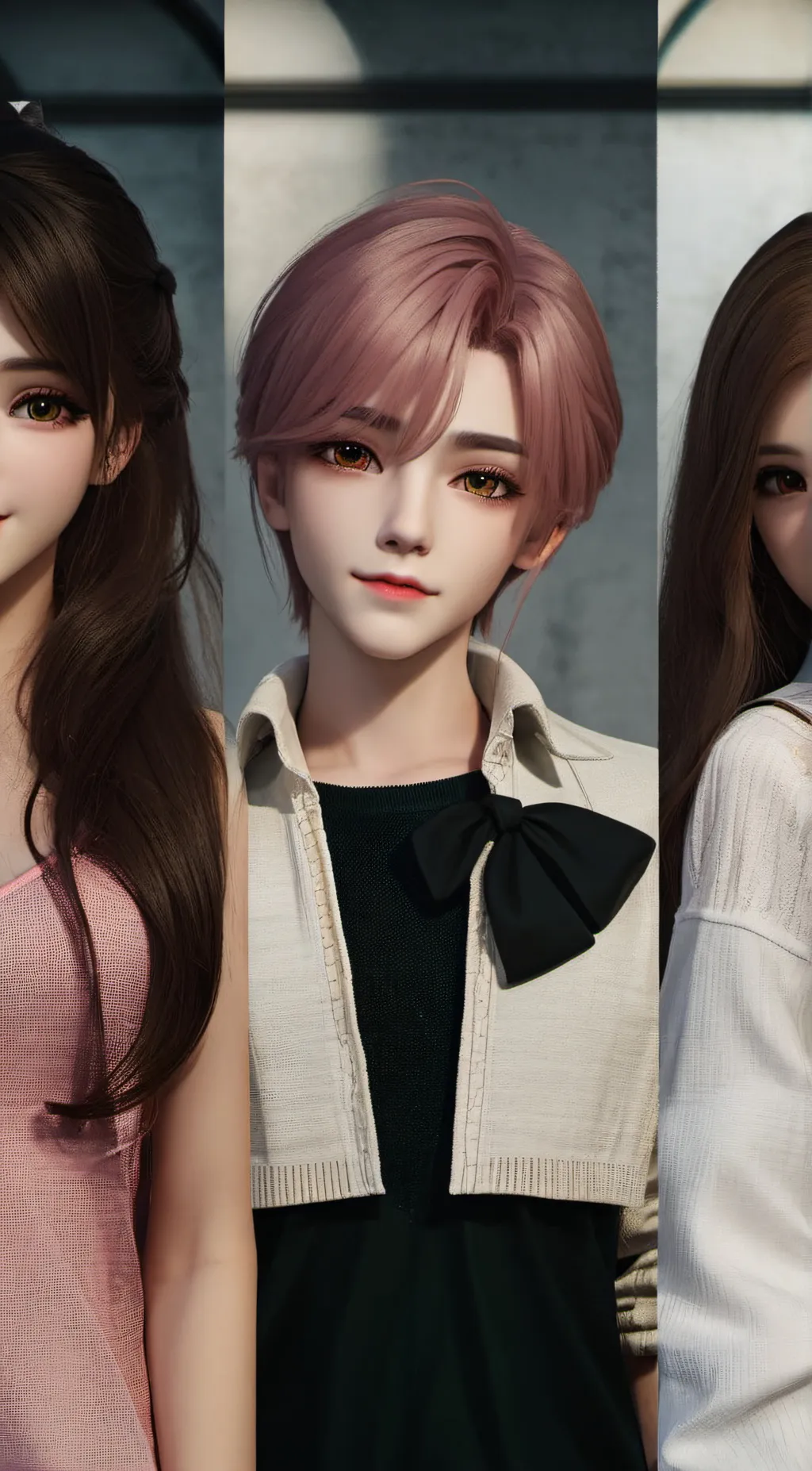 ai character: Best friend group background