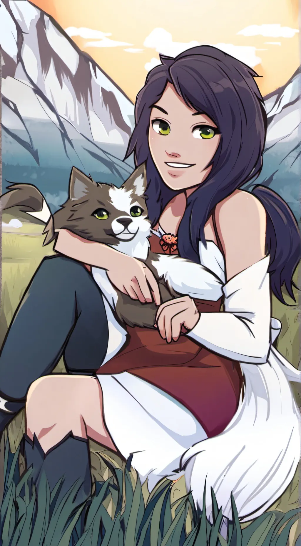 ai character: aphmau background