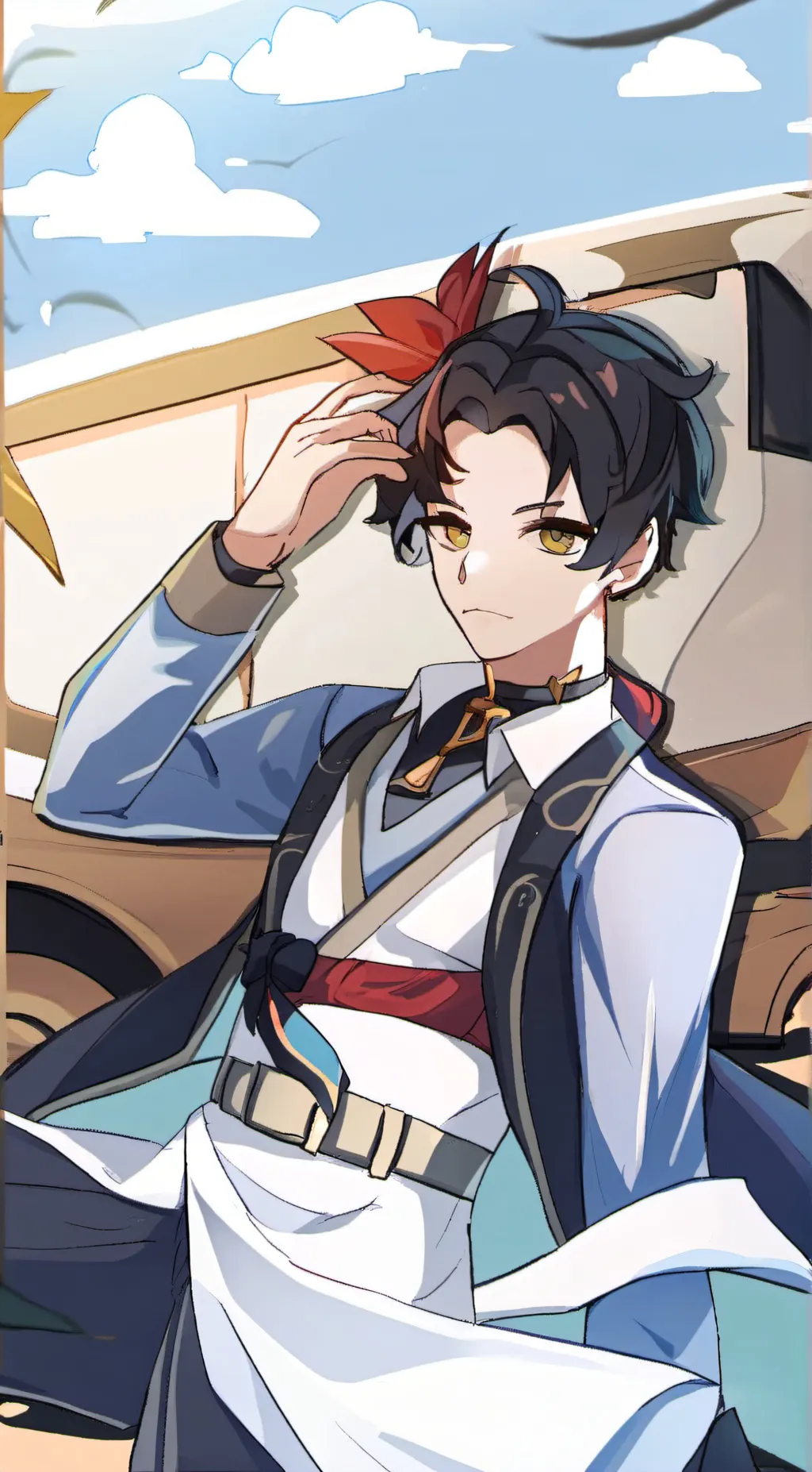 ai character: Older Damian background