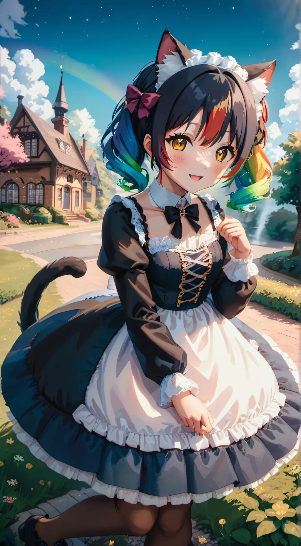 ai character: Mia background