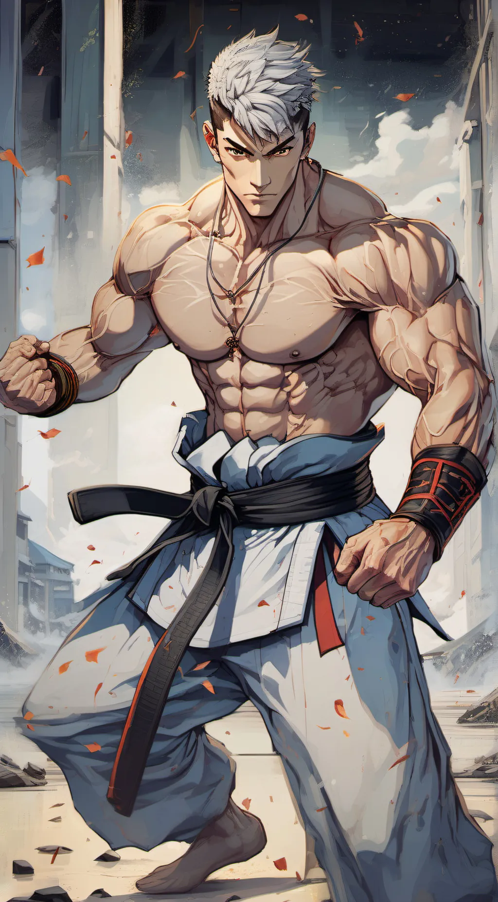 ai character: Master background
