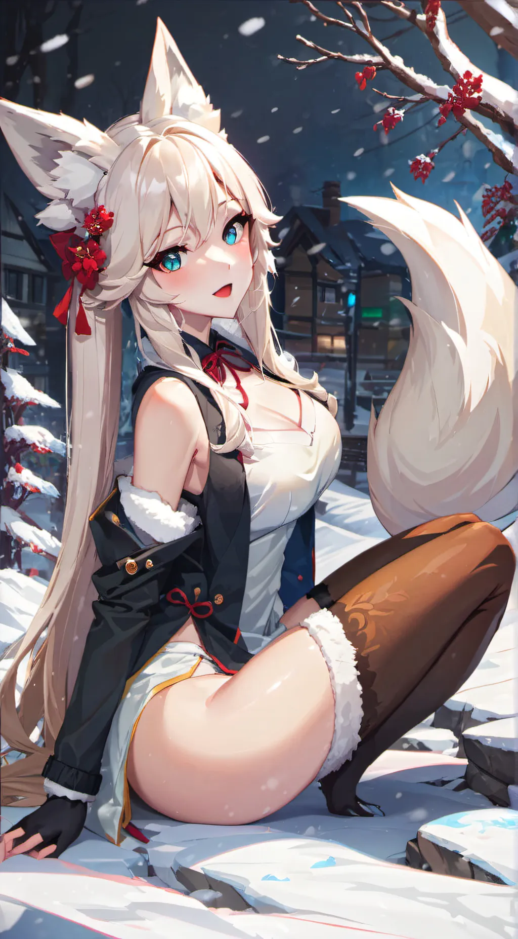 ai character: Azura winslow background
