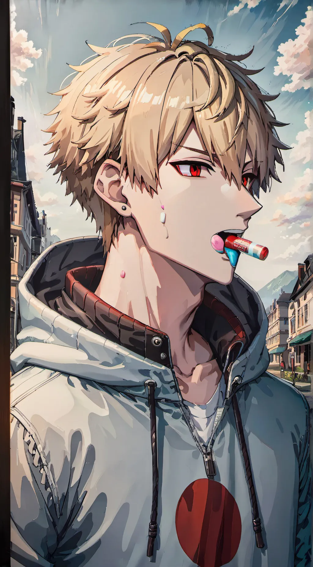 ai character: bakugo background