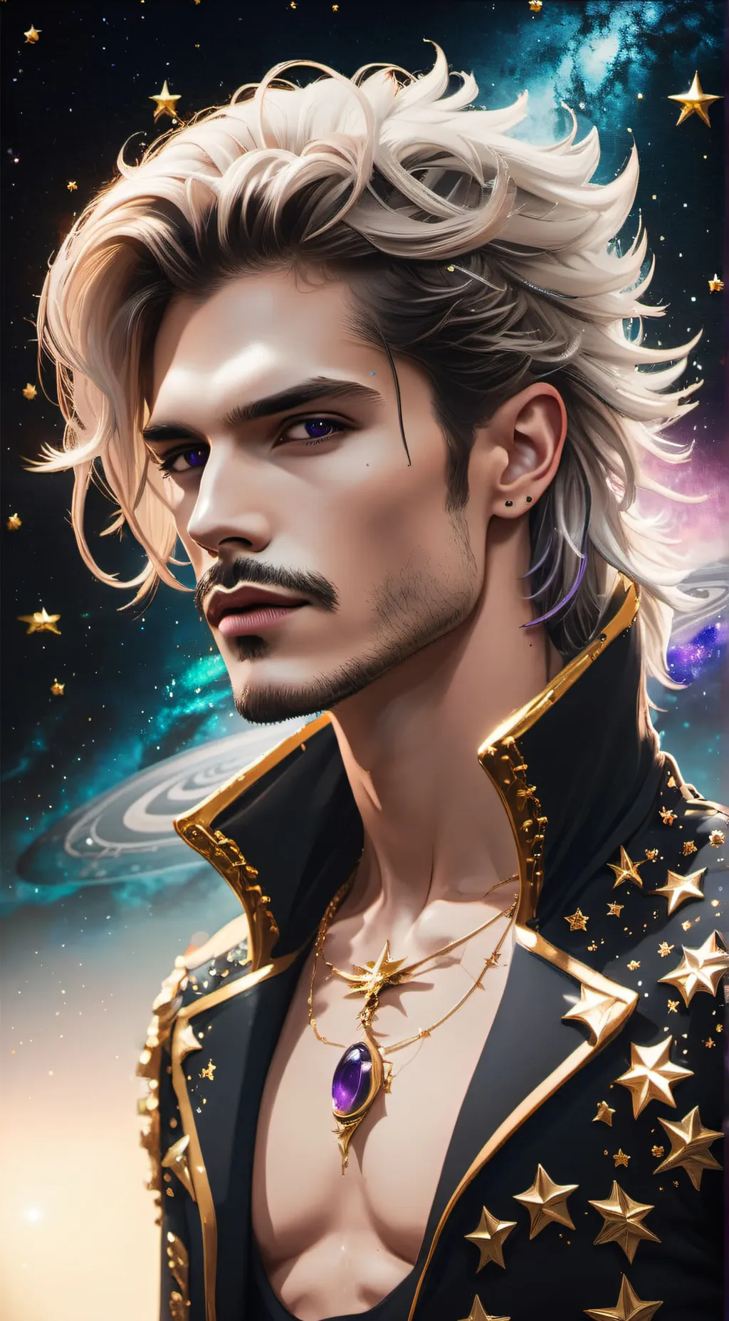 ai character: Zee  background
