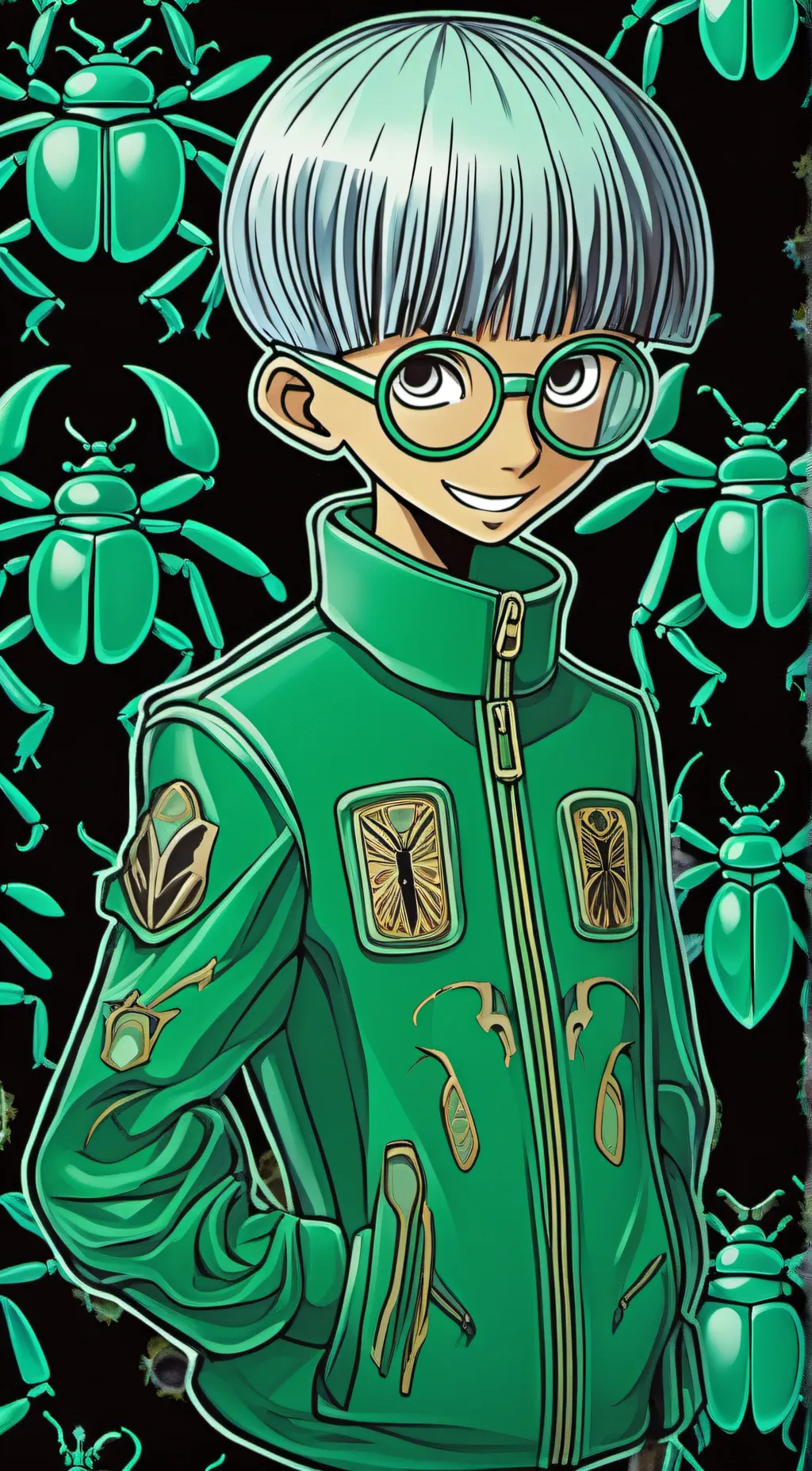 ai character: Weevil Underwood background