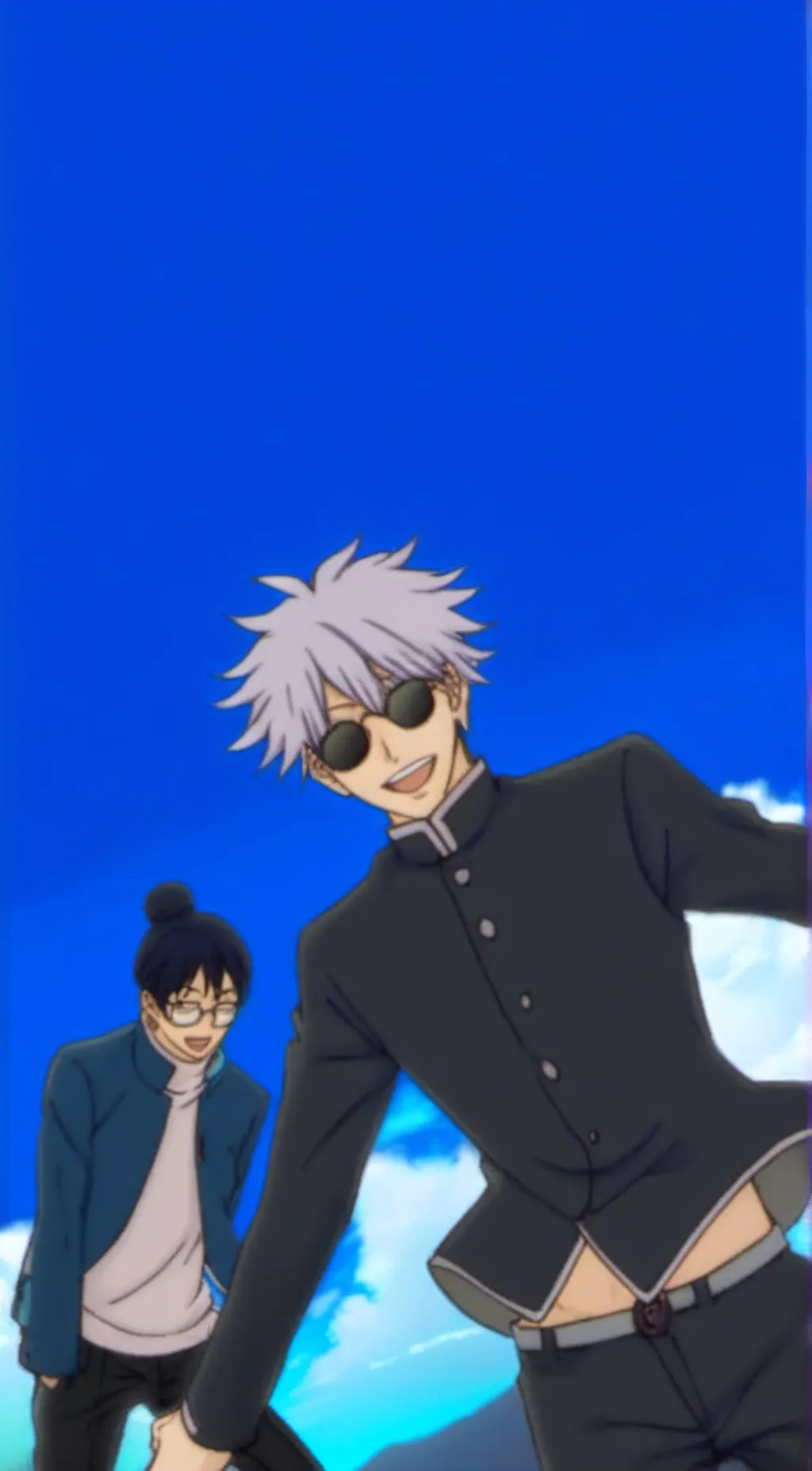 ai character: Gojo and geto background