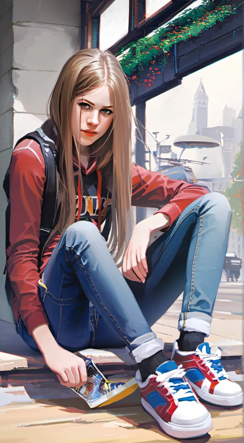ai character: Julia background