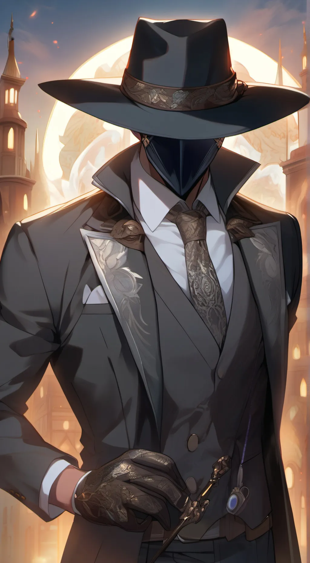 ai character: Hoxton reed background