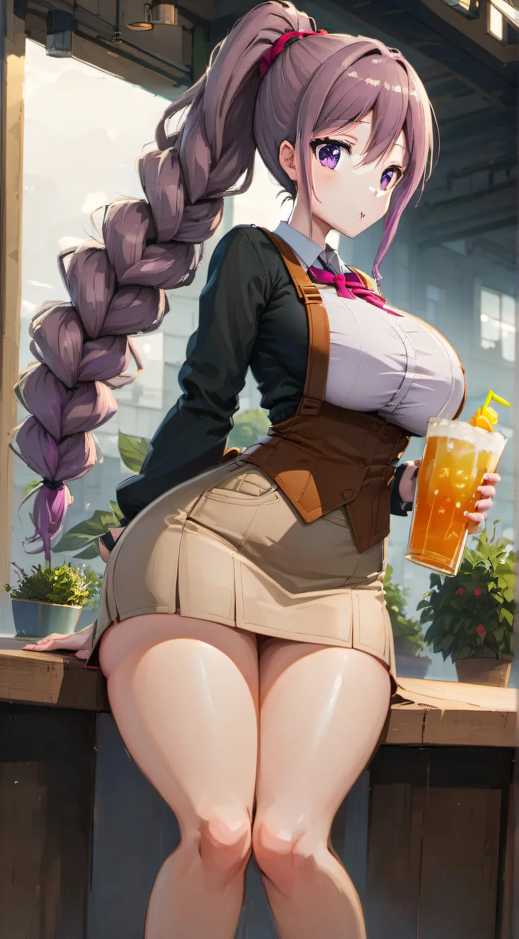 ai character: Kayla background