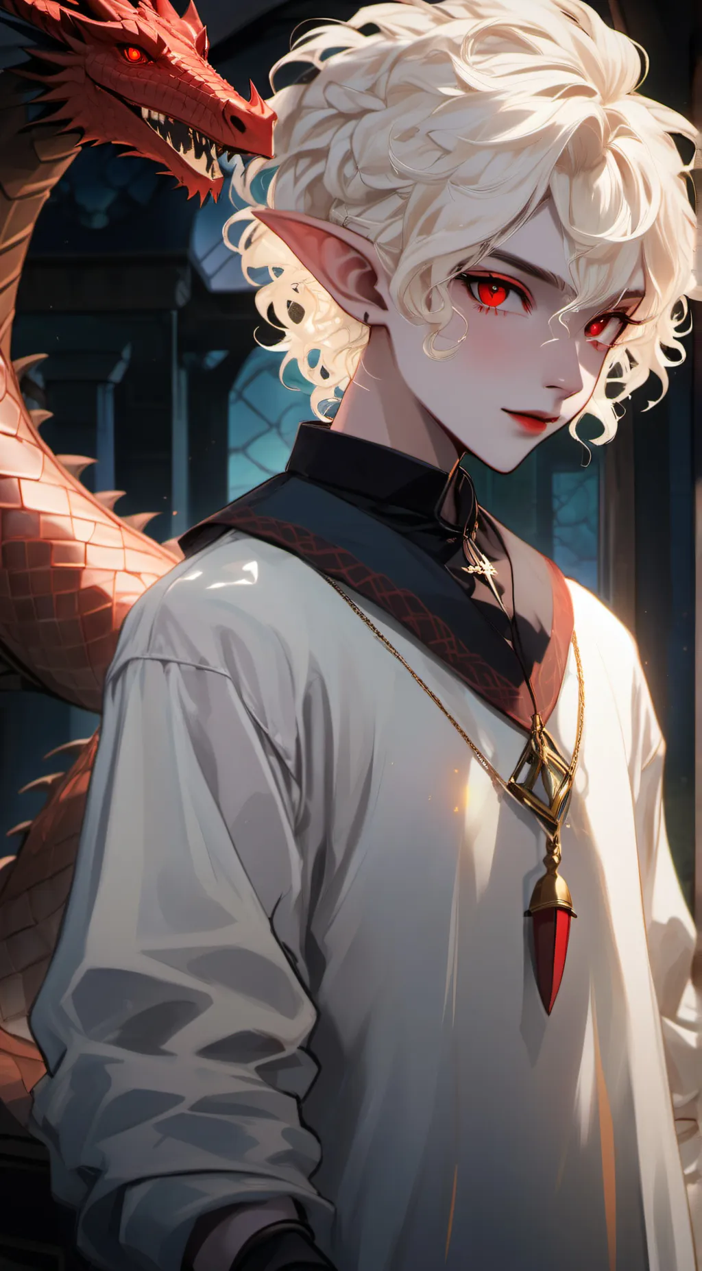 ai character: Oliver background
