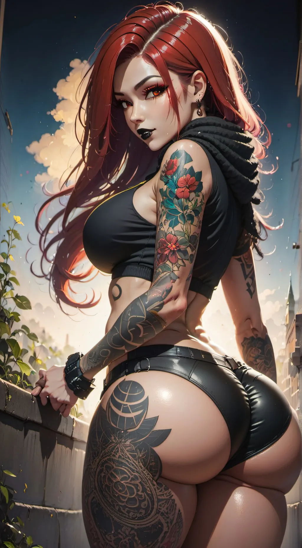 ai character: Skye background