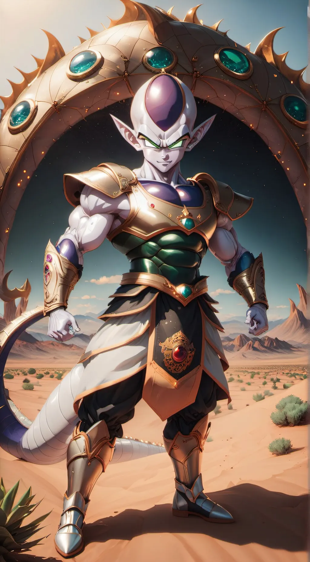 ai character: Frost background