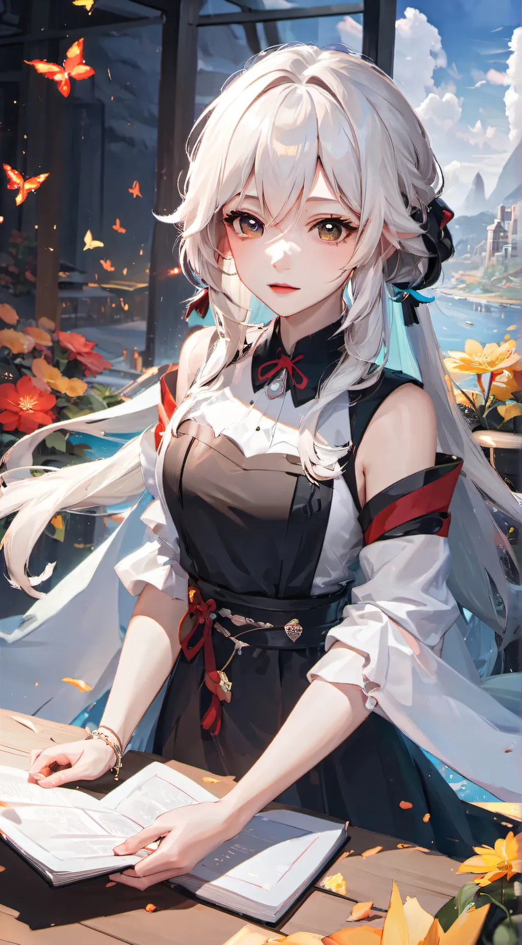 ai character: Mia  background