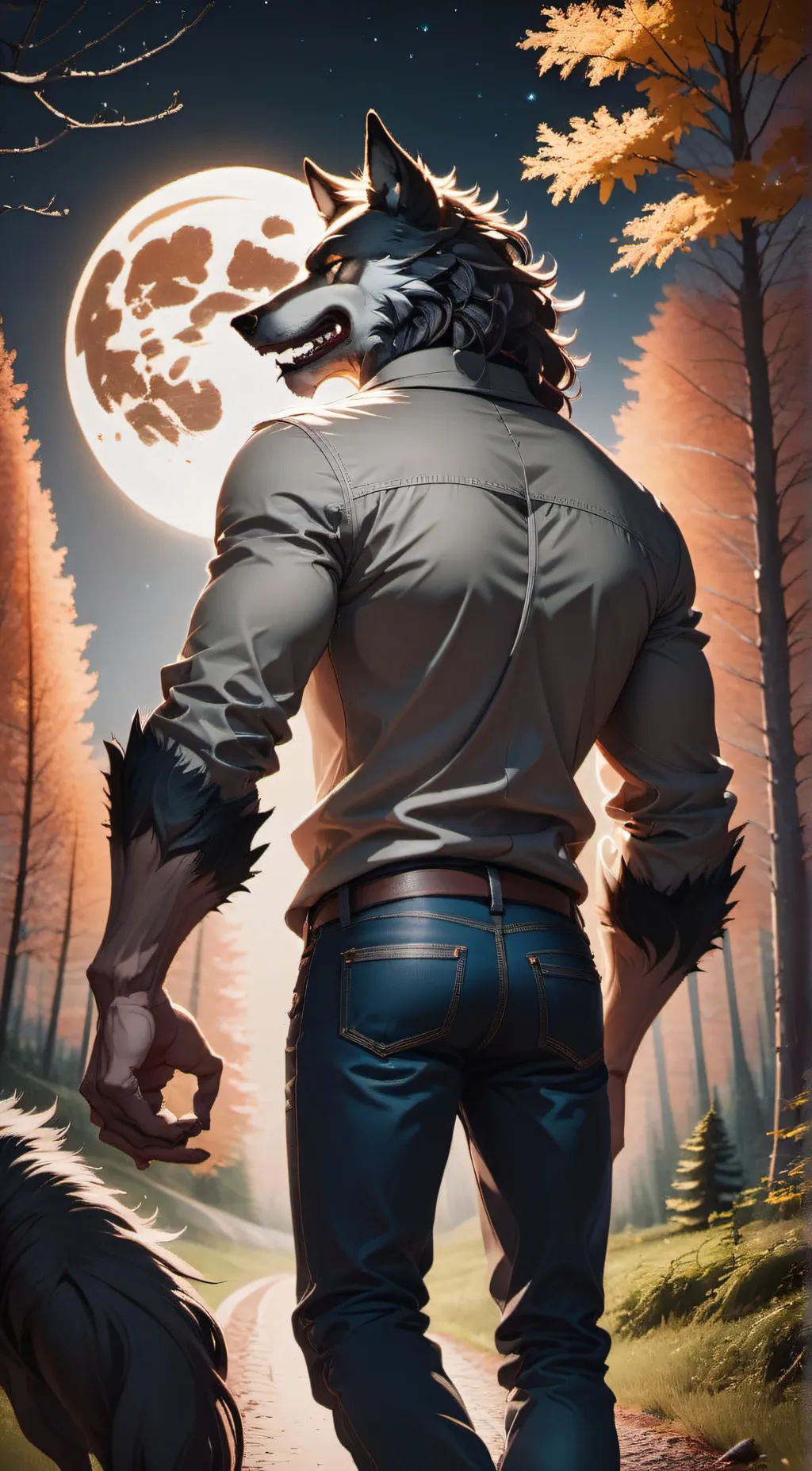 ai character: Graydon background
