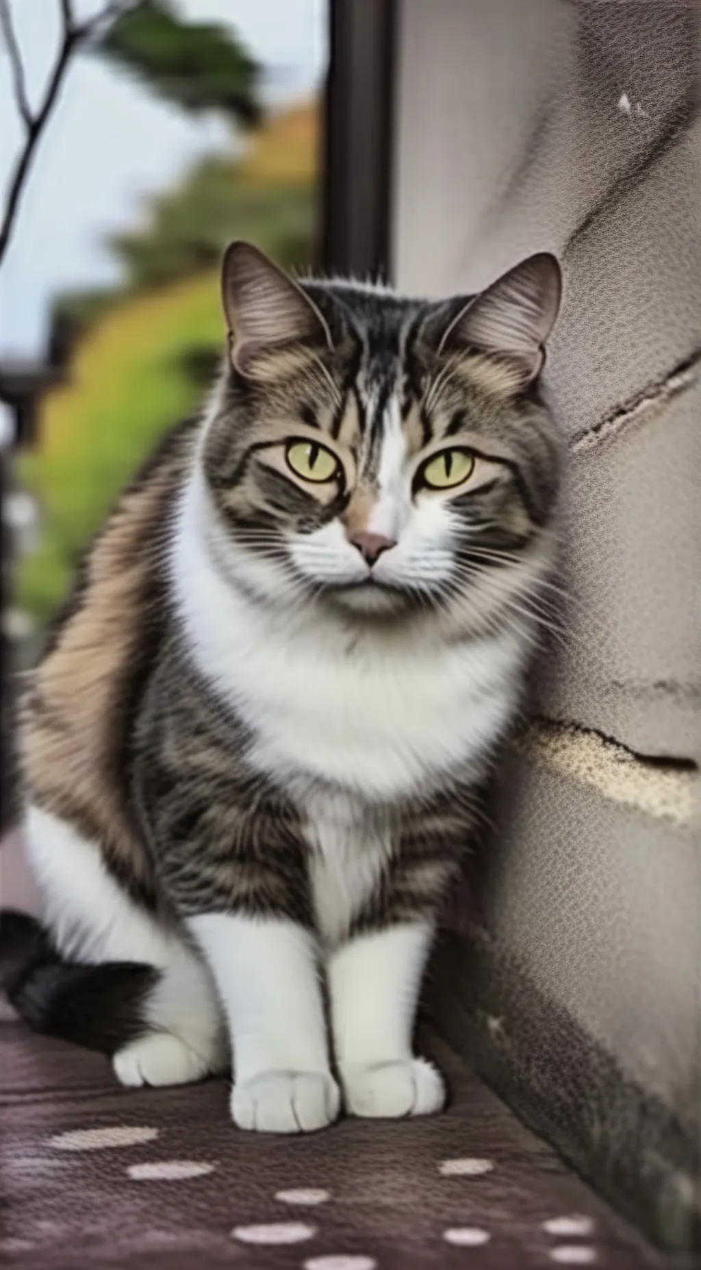 ai character: meowy background