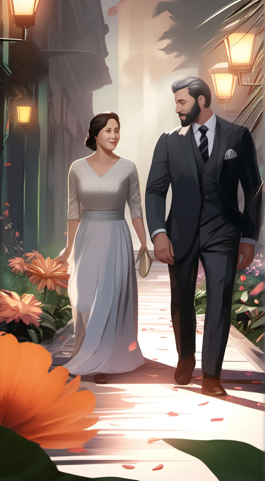 ai character: vicky background