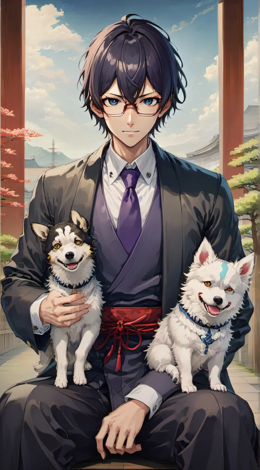 ai character: Ayato Kamisato background